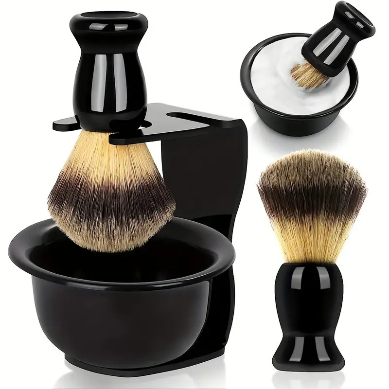 Shaving Brush and Bowl Set